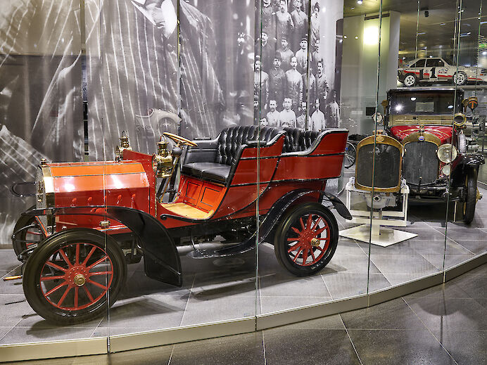Ausstellungsansicht Audi museum mobile