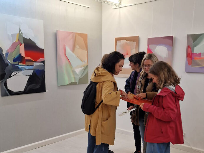 Ausstellungsansicht Lucas Dietrich Ausstellungsansicht Lucas Dietrich