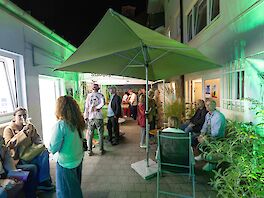 Abwechslungsreiches Kunstprogramm im Kunsthof in der Milchstraße 8