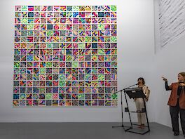 Ausstellungseröffnung mit Gebärdensprachdolmetscherin im MKK